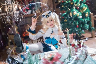 原神 芭芭拉cosplay-萌图百科