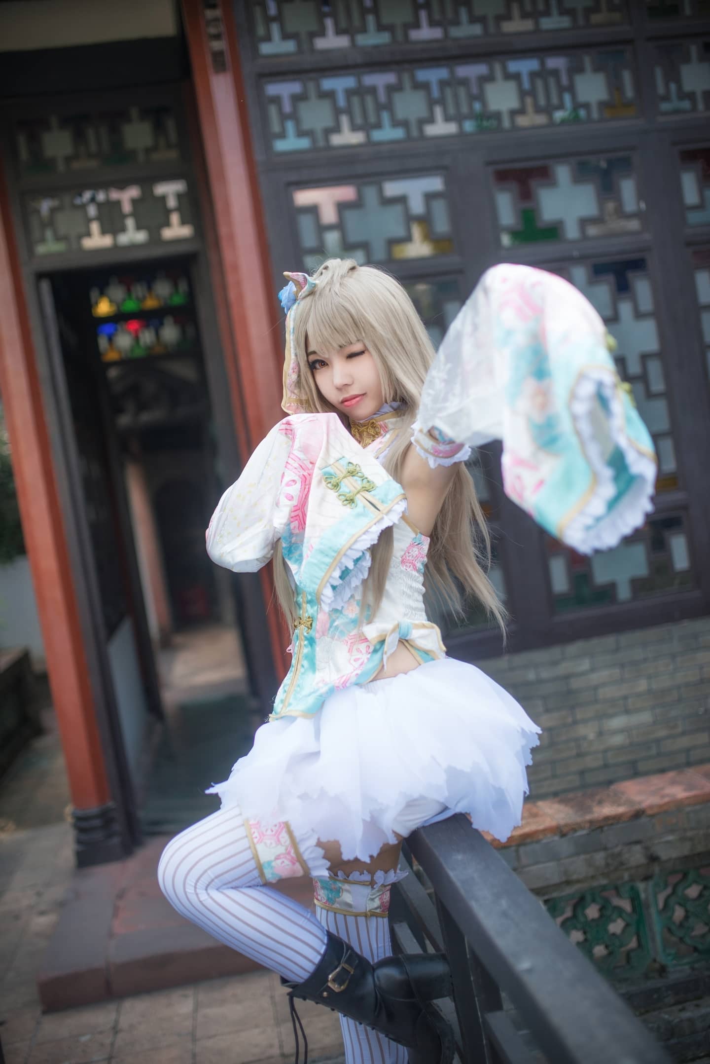 LL南小鸟旗袍觉醒cosplay-萌图百科