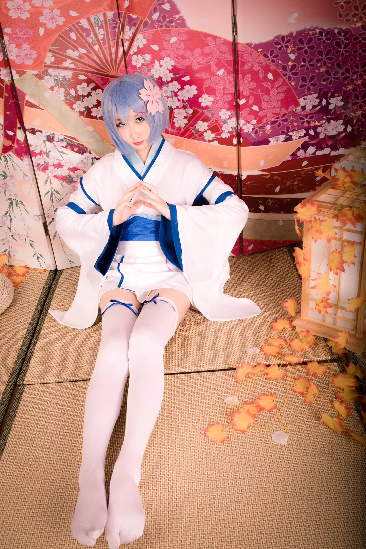 Re：从零开始的异世界生活蕾姆cosplay-萌图百科