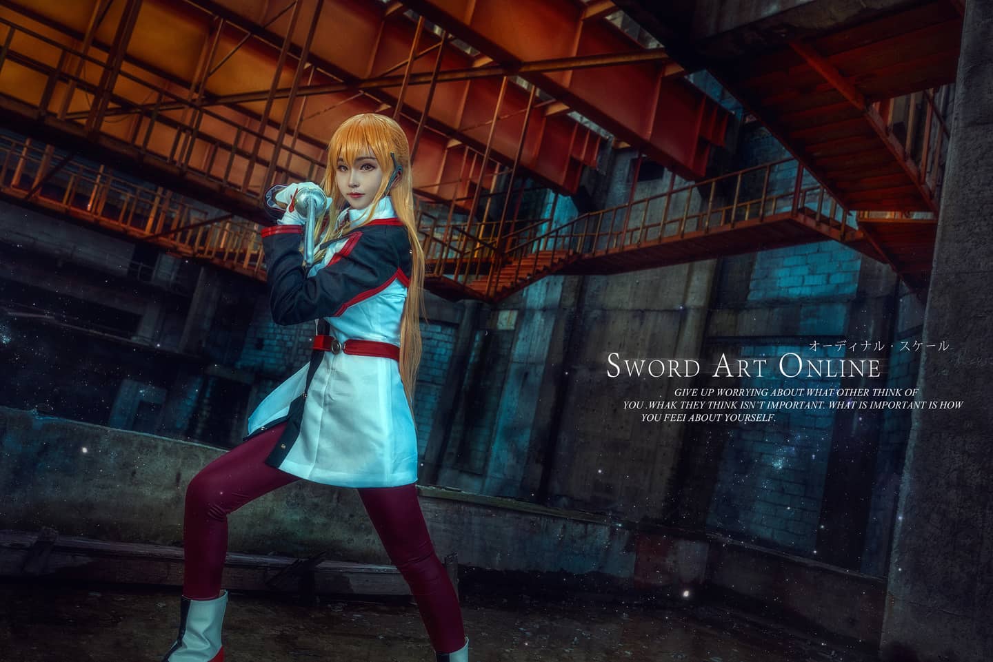 刀剑神域序列之争亚丝娜cosplay-萌图百科