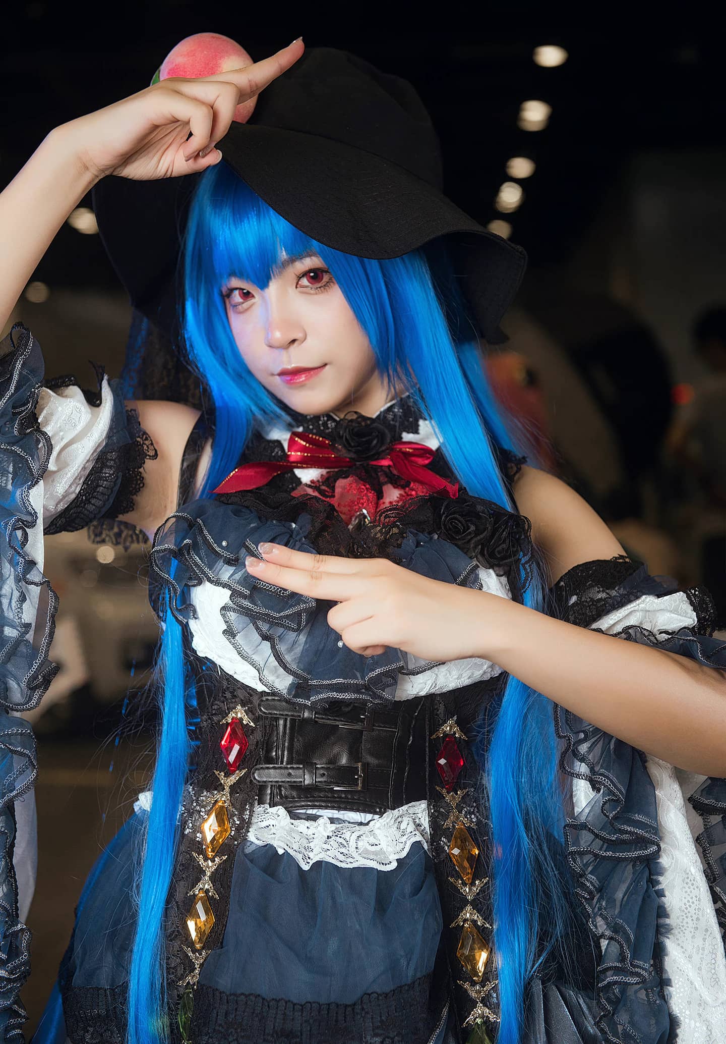 《东方Project》比那名居天子cosplay-萌图百科