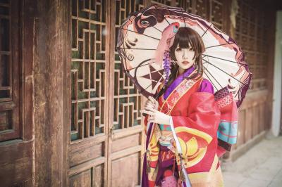 阴阳师神乐cosplay-萌图百科