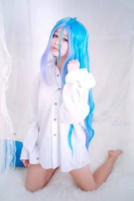 游戏人生 白cosplay 衬衫（游戏人生+白）-萌图百科
