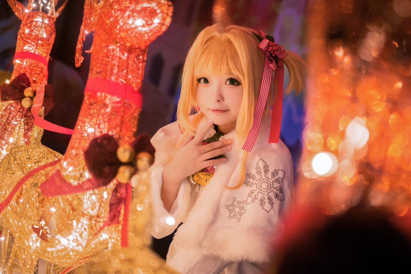 千夜文化COS湘凝圣诞魔卡少女樱-萌图百科