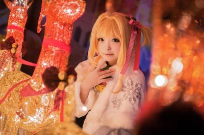 千夜文化COS湘凝圣诞魔卡少女樱-萌图百科