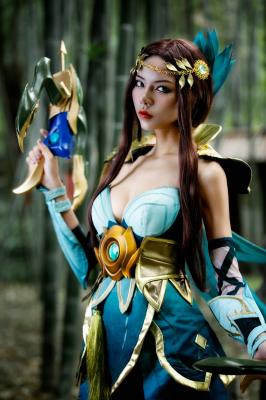 王者荣耀虞姬cosplay-萌图百科