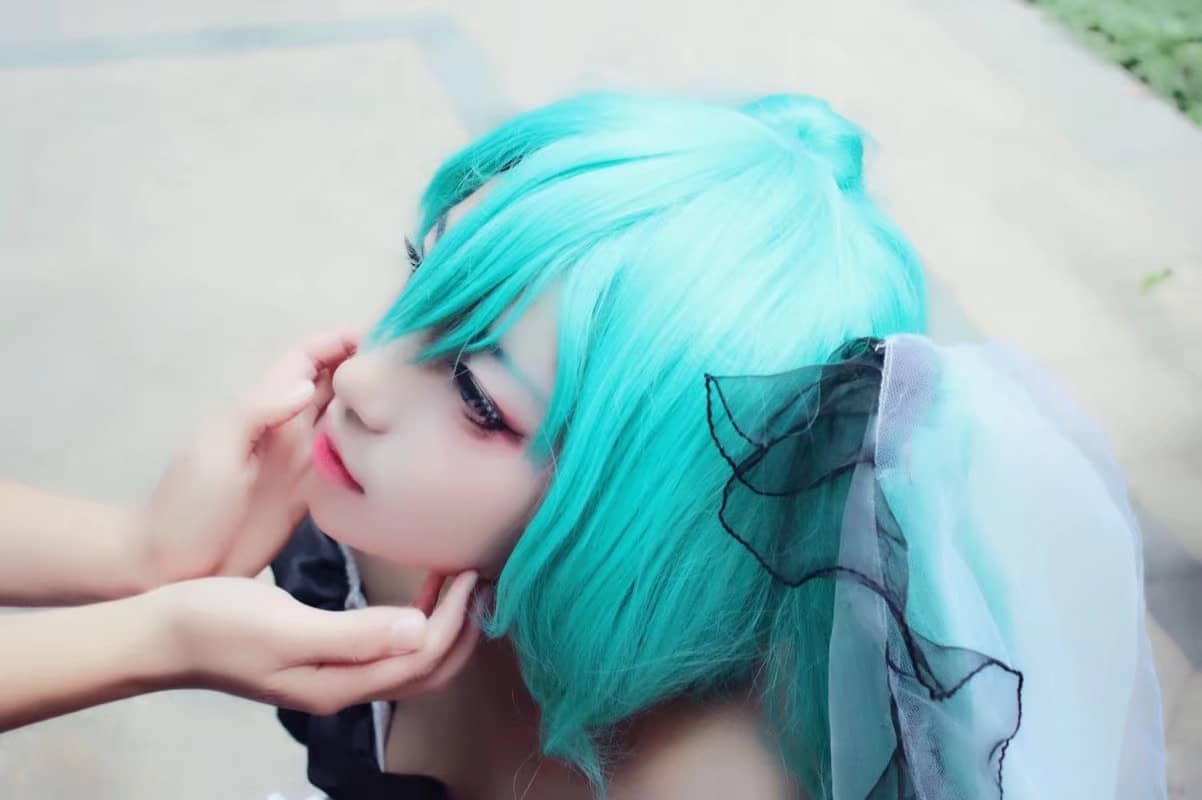 V家  miku cosplay-萌图百科