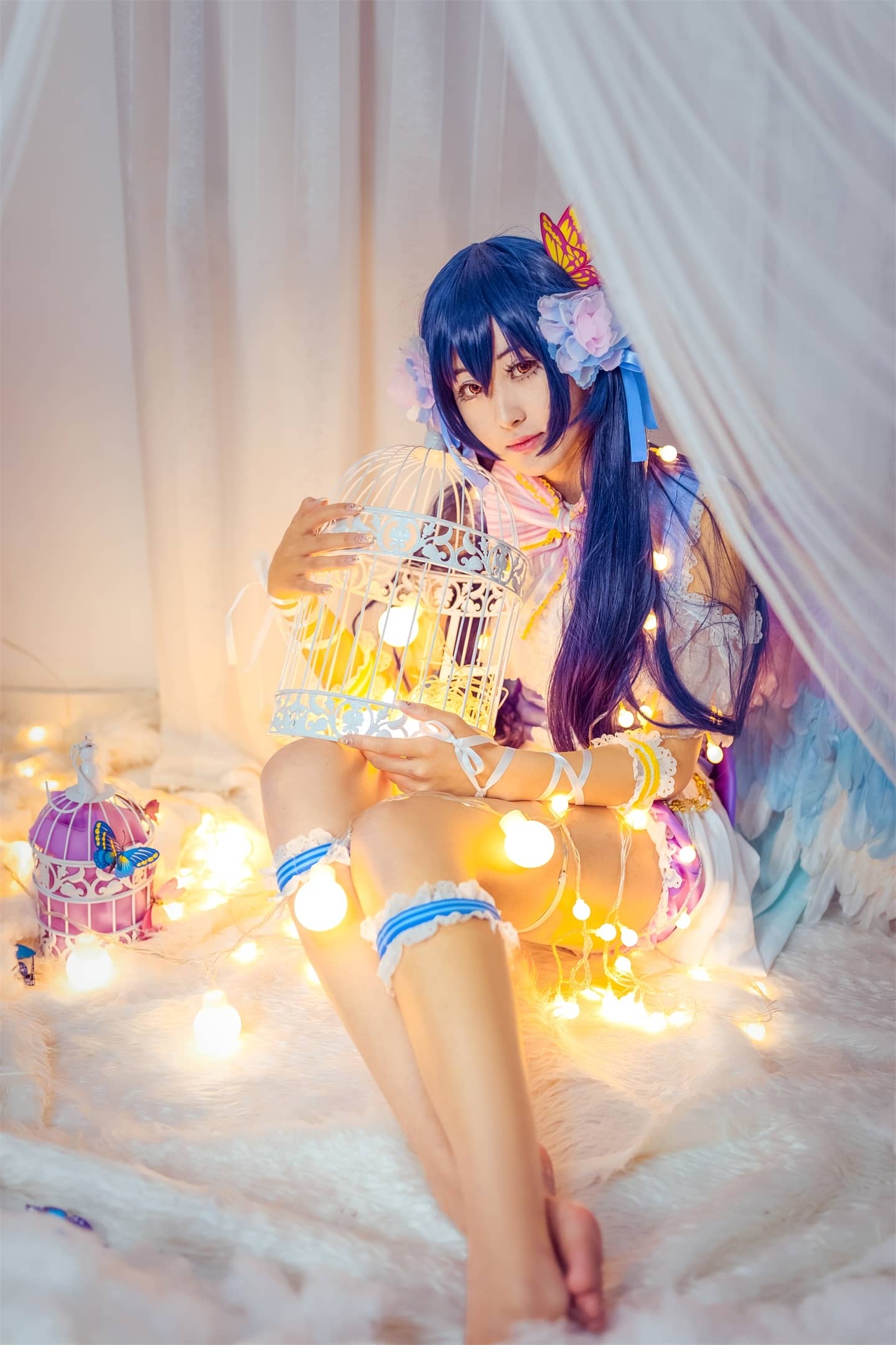 lovelive白色情人节 园田海未cosplay-萌图百科