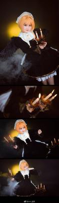 黑天使插画樱cosplay-萌图百科