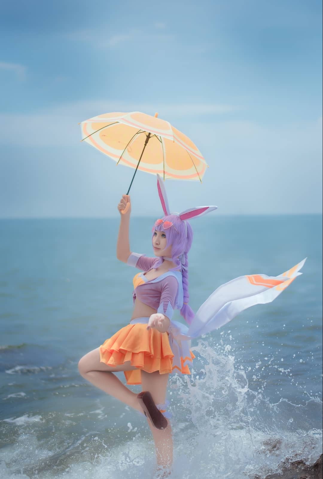 王者荣耀 公孙离泳装密橘之夏cosplay-萌图百科