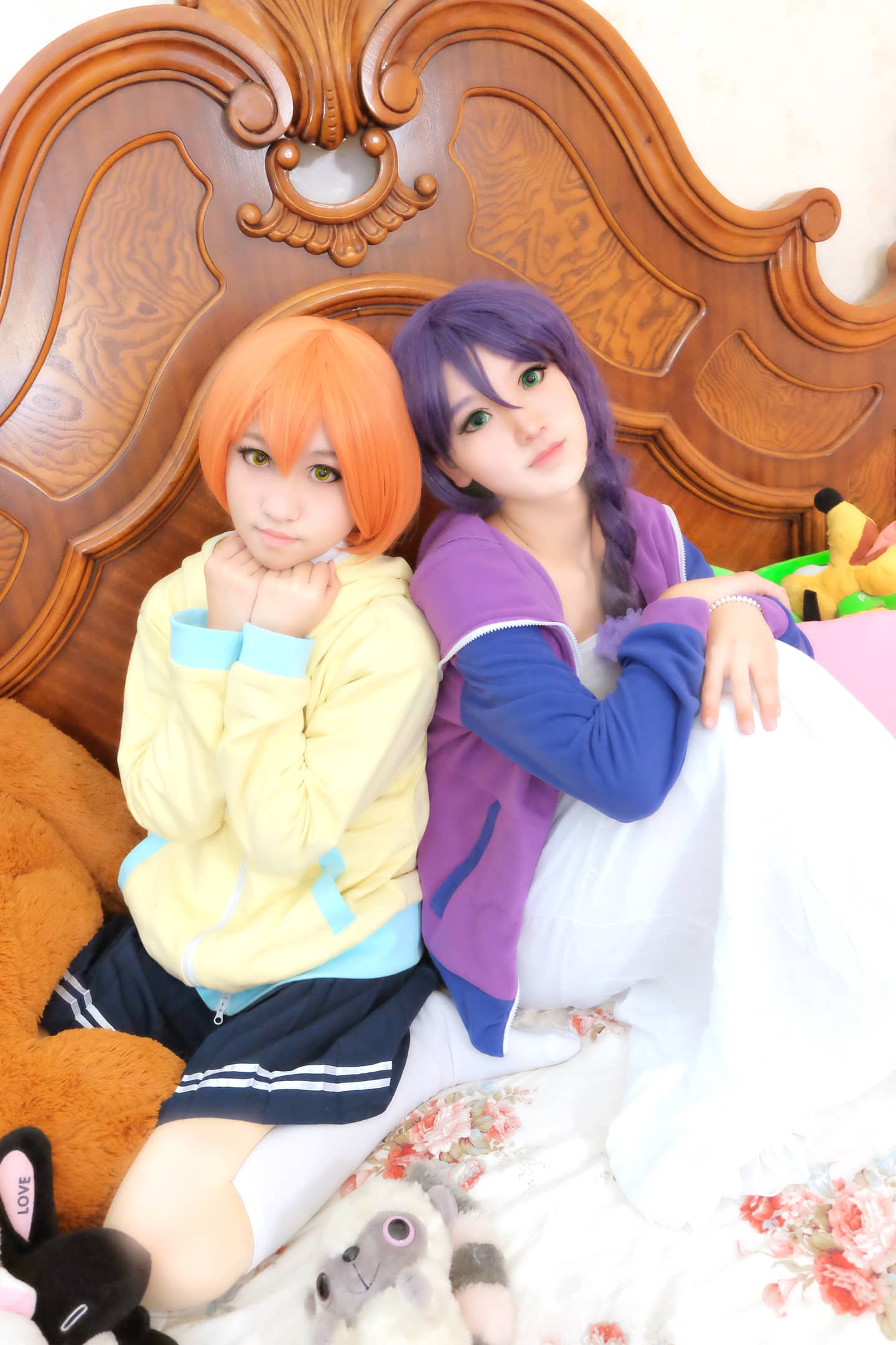 LoveLive！星空凛&东条希动物未觉醒cosplay-萌图百科