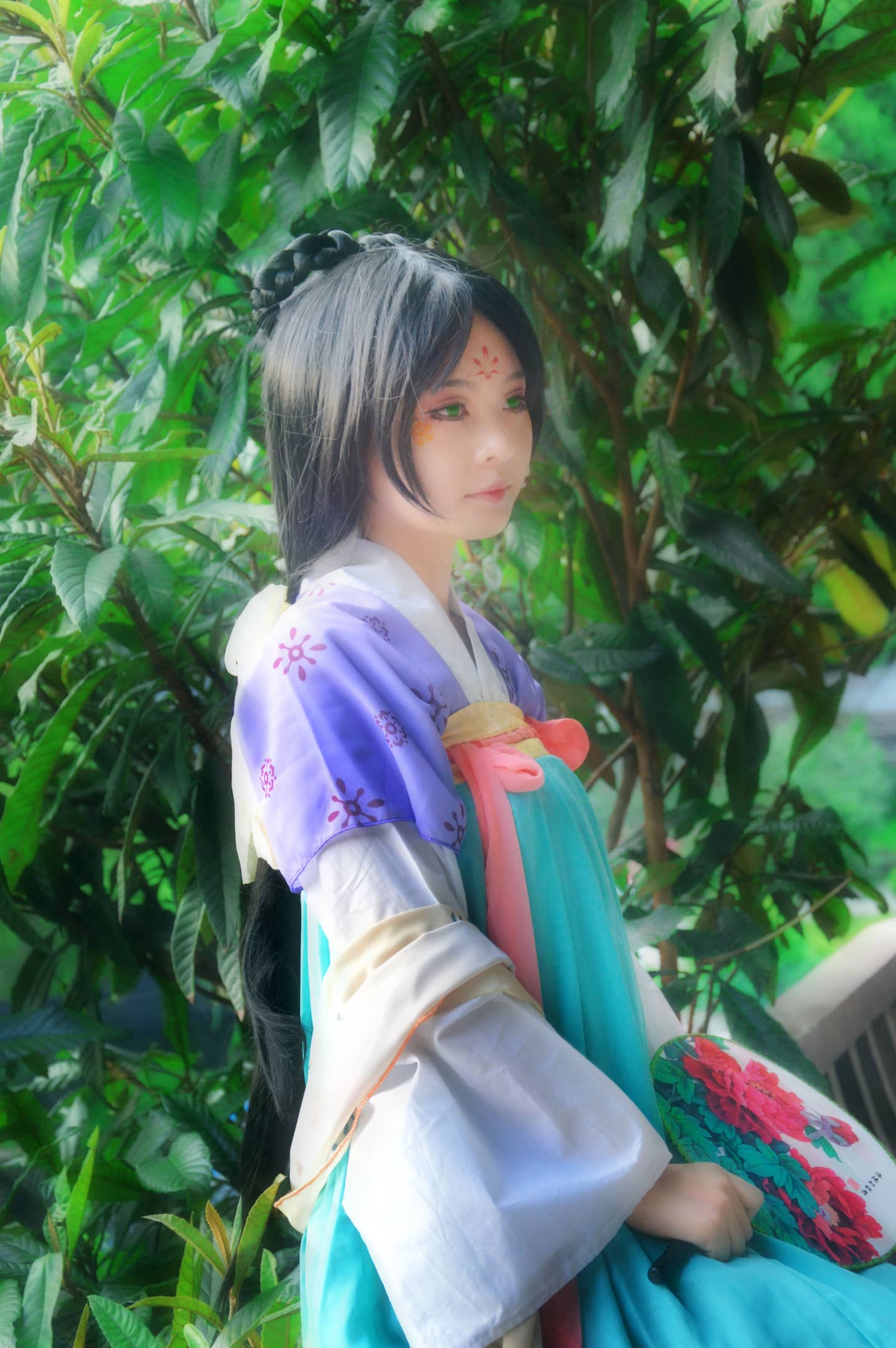 VOCALOID洛天依点妆谣cosplay-萌图百科