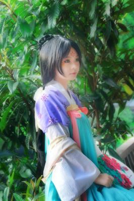 VOCALOID洛天依点妆谣cosplay-萌图百科