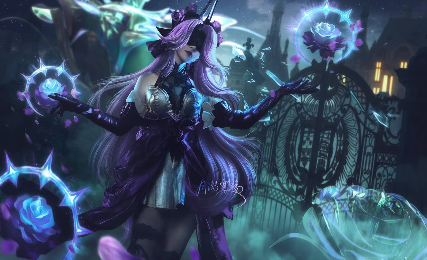 【英雄联盟】幽梦玫瑰 辛德拉 Cosplay-萌图百科