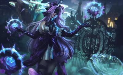 【英雄联盟】幽梦玫瑰 辛德拉 Cosplay-萌图百科