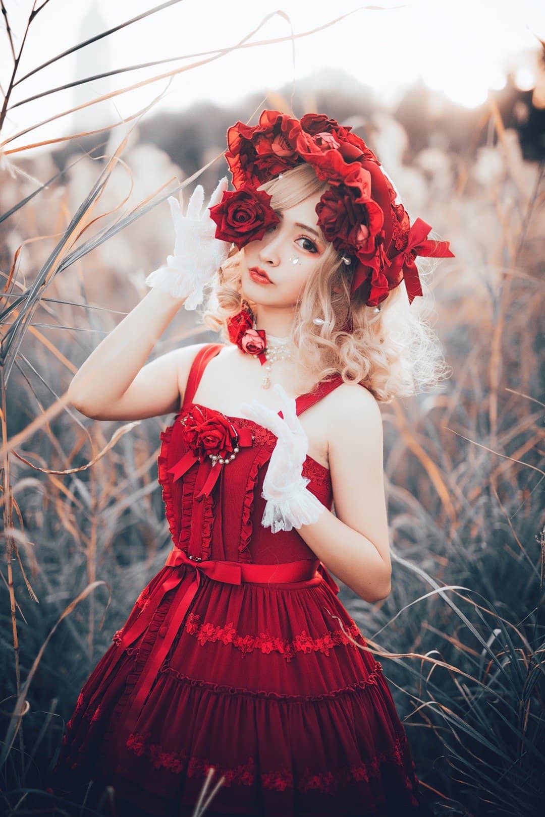 lolita私影，心上的红玫瑰-萌图百科