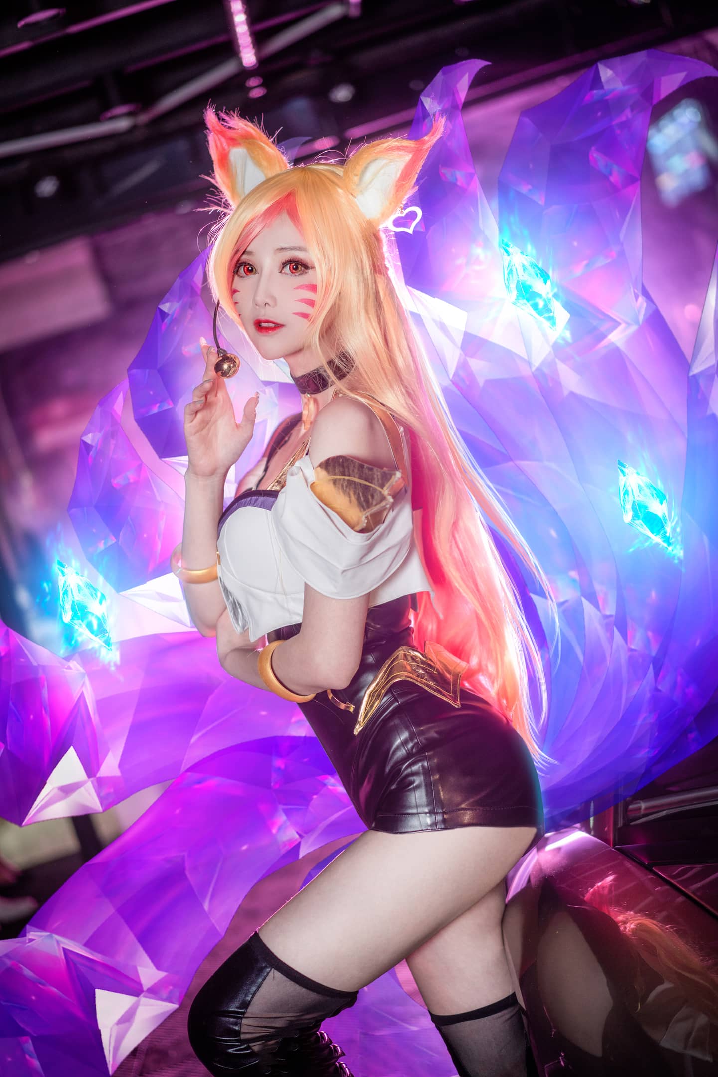 英雄联盟 阿狸cosplay-萌图百科