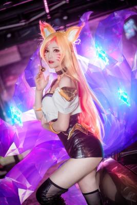英雄联盟 阿狸cosplay-萌图百科