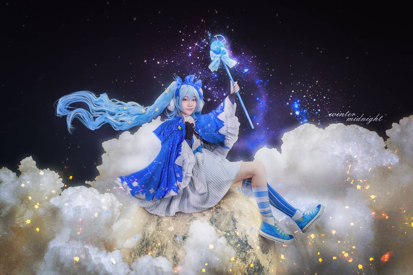 TYA事务所 冬夜初音 MIKU cosplay-萌图百科