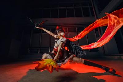 东方project射命丸文cosplay-萌图百科