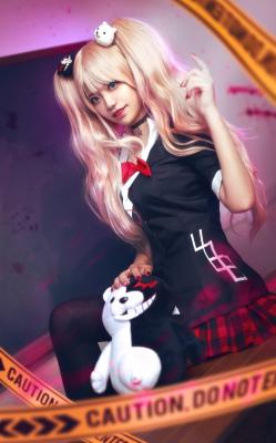 弹丸论破江之岛盾子cosplay-萌图百科