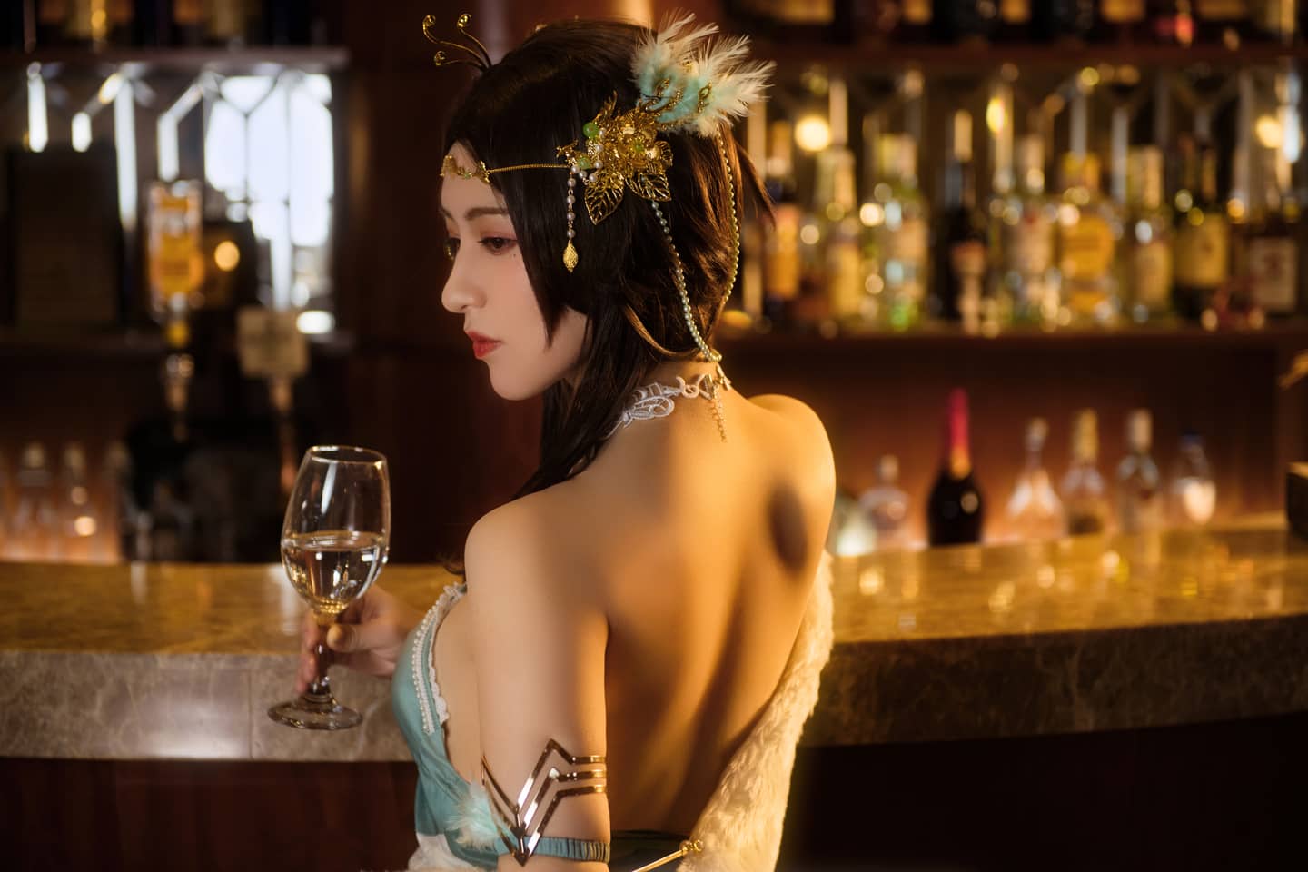 王者荣耀 虞姬王者晚宴cosplay-萌图百科