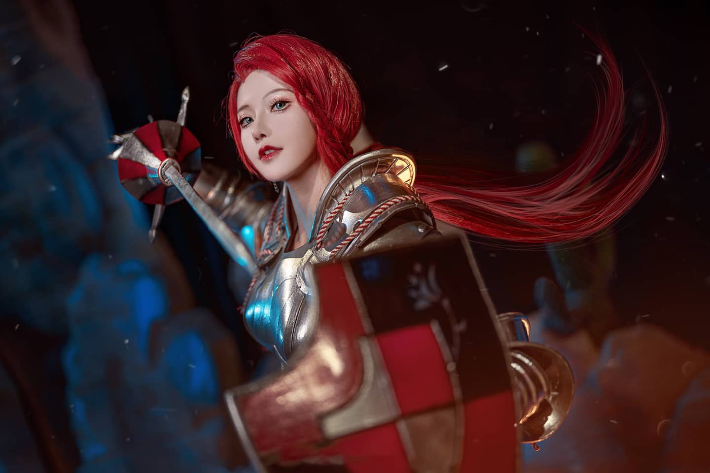 《黑色沙漠手游》女武神cosplay-萌图百科