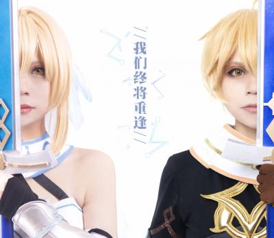 原神cosplay」我们终将重逢-荧&空「剧情-萌图百科