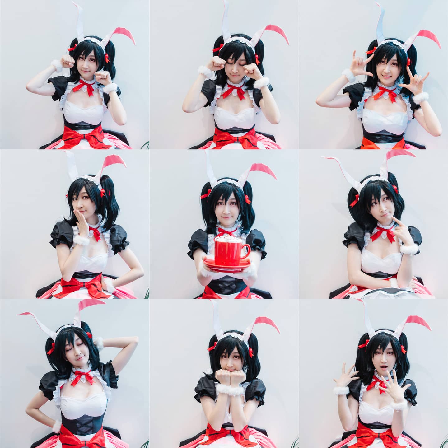 TYA事务所 Lovelive 满怀爱意接近中九宫格 Cosplay-萌图百科