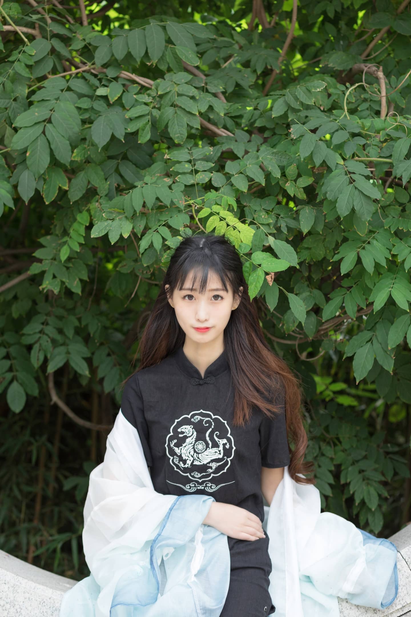 古风旗袍战神白虎情侣装cosplay-萌图百科