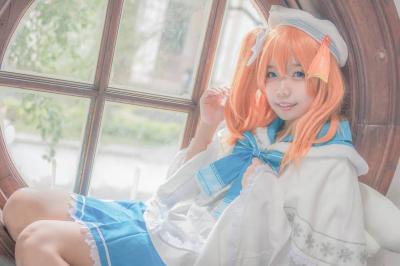 lovelive高坂穗乃果cosplay，祈祷你永远都会在我身边-萌图百科
