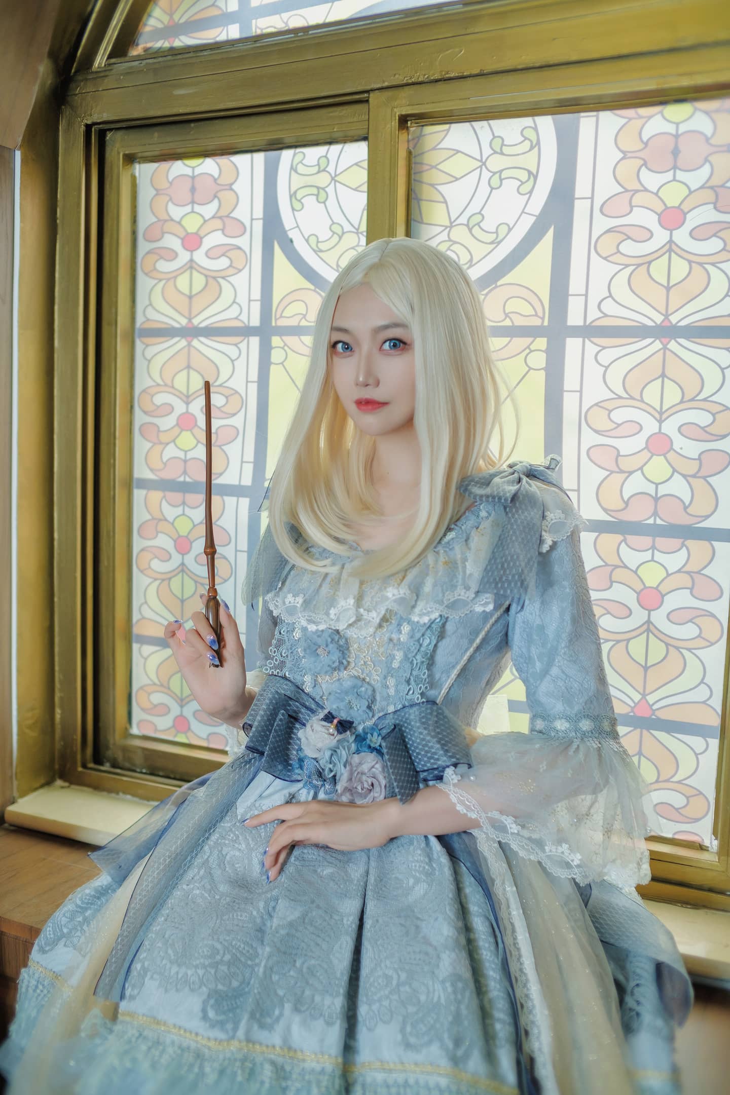 哈利波特鹰院拉文克劳luna cos-萌图百科