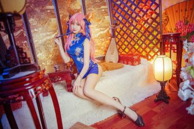 玉藻前旗袍cosplay-萌图百科