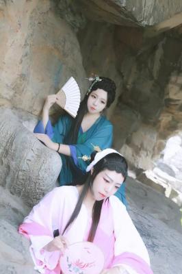 青白蛇cosplay-萌图百科