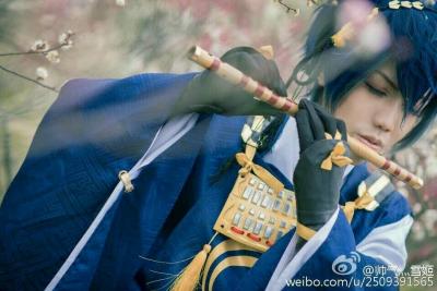 《刀剑乱舞》三日月宗近cosplay-萌图百科
