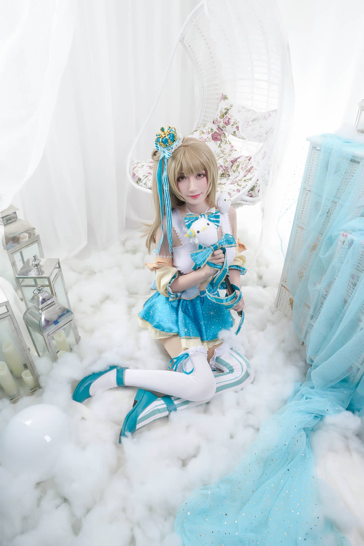 LoveLive! 南小鸟 式雪Ver. Cosplay-萌图百科