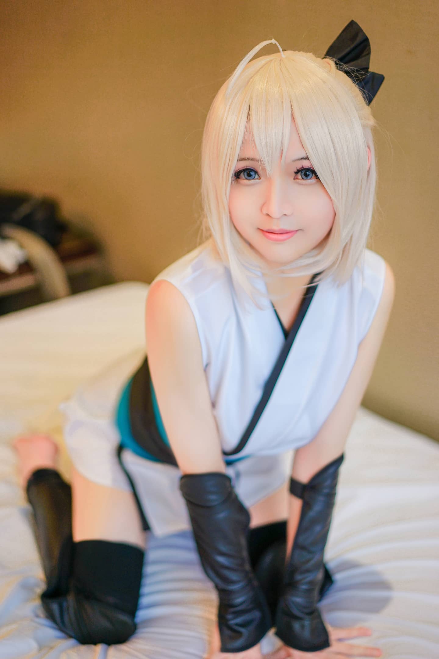【fate grand order】冲田总司cosplay-萌图百科