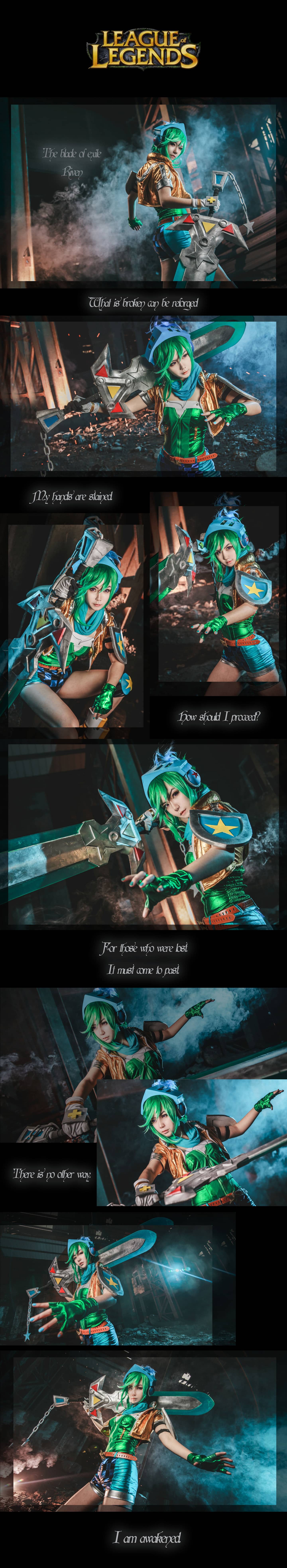 英雄联盟电玩锐雯Cosplay-萌图百科