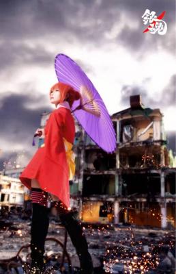银魂 吉原神乐cosplay-萌图百科