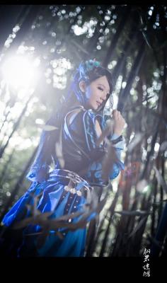 剑侠情缘网络版叁破军唐门成女cosplay-萌图百科