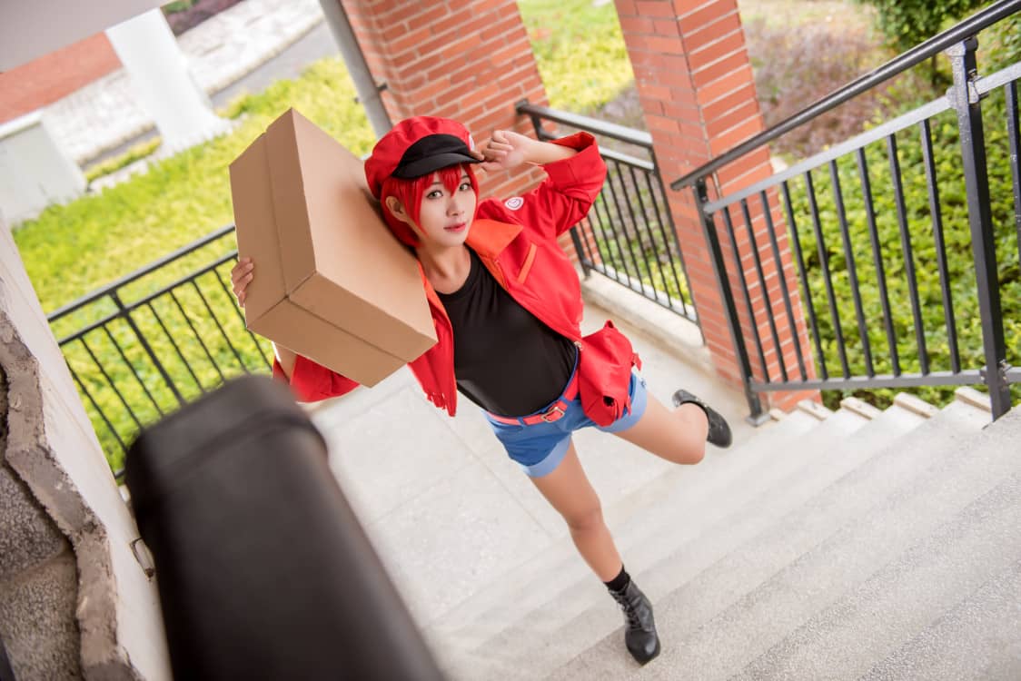 工作细胞  红细胞cosplay-萌图百科