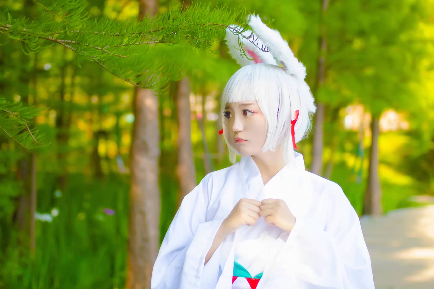阴阳师♡山兔cosplay-萌图百科