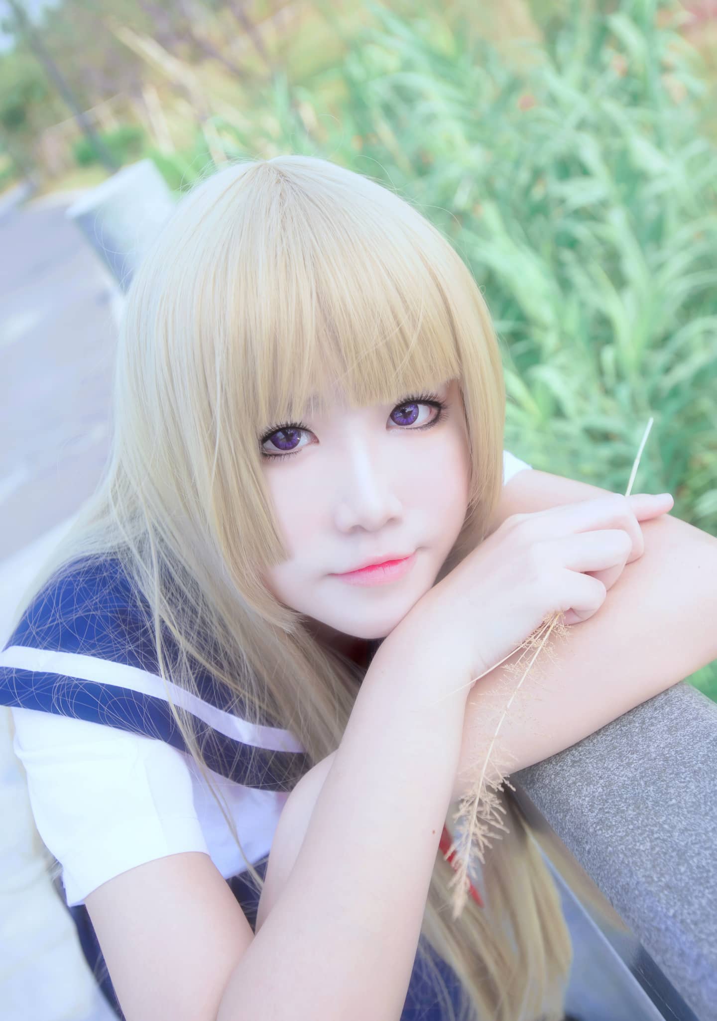 TYA事务所 – 绝园的暴风雨 不破爱花cosplay-萌图百科