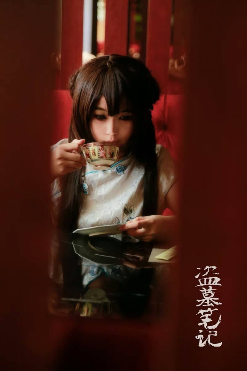 【绯舞孽出品】《盗墓笔记》霍秀秀青花瓷-萌图百科