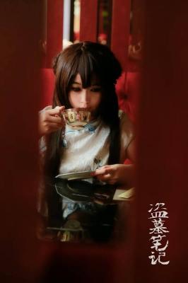 【绯舞孽出品】《盗墓笔记》霍秀秀青花瓷-萌图百科