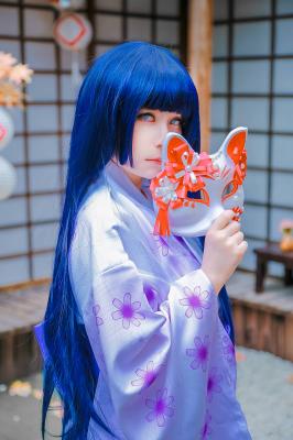 火影忍者大江户温泉 日向雏田cosplay-萌图百科