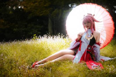 《原神》八重神子cosplay-萌图百科