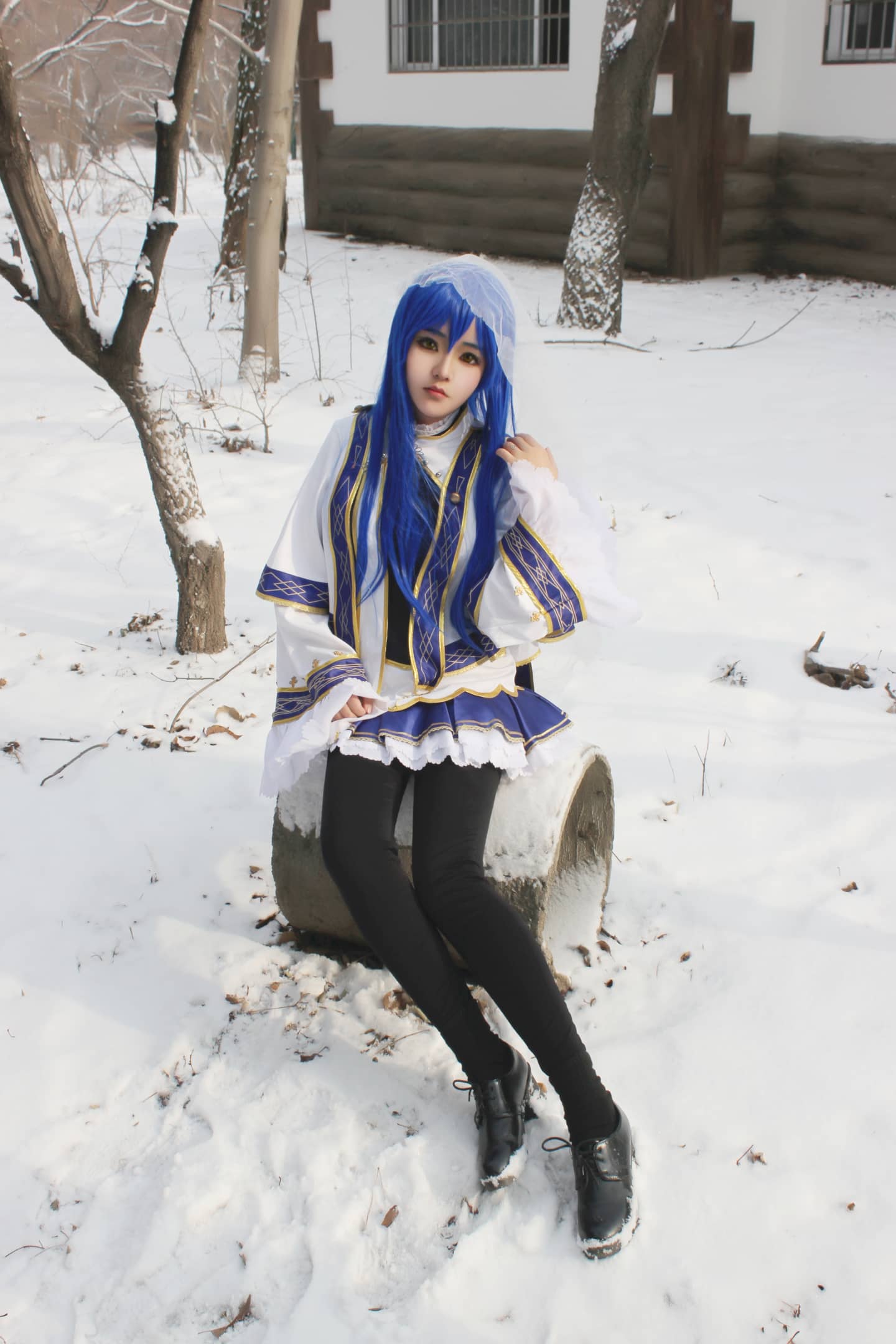 TYA事务所 LOVELIVE 园田海未 修女cosplay-萌图百科