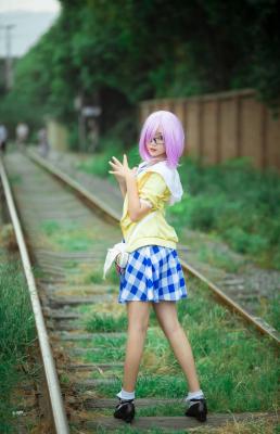 Fate/Grand Order 玛修·基列莱特 常服cosplay-萌图百科