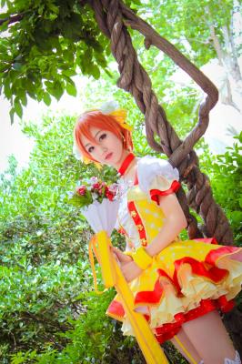 lovelive星空凛cosplay，青春活泼-萌图百科